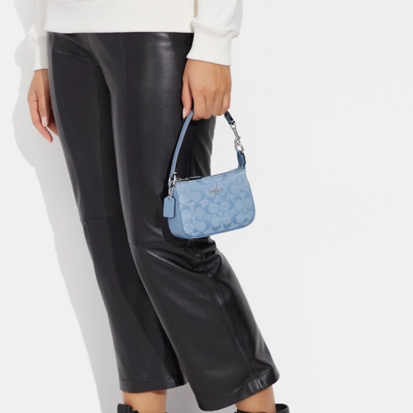COACH Nolita 15 In Signature Chambray  bag - Picture 1 of 10